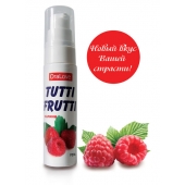 Гель-смазка Tutti-frutti с малиновым вкусом - 30 гр. - Биоритм - купить с доставкой в Северске