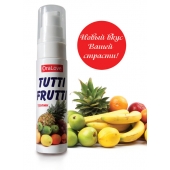 Гель-смазка Tutti-frutti со вкусом тропических фруктов - 30 гр. - Биоритм - купить с доставкой в Северске