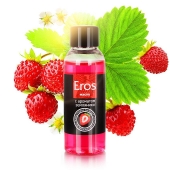 Массажное масло Eros fantasy с ароматом земляники - 50 мл. - Биоритм - купить с доставкой в Северске