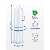 Презервативы MY.SIZE размер 47 - 10 шт. - My.Size - купить с доставкой в Северске