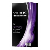 Презервативы с утолщённой стенкой VITALIS PREMIUM strong - 12 шт. - Vitalis - купить с доставкой в Северске