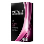 Ультратонкие презервативы VITALIS PREMIUM super thin - 12 шт. - Vitalis - купить с доставкой в Северске