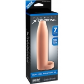 Телесная насадка Real Feel Enhancer XL - 17 см. - Pipedream - в Северске купить с доставкой