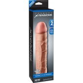Телесная насадка Fantasy X-tensions Perfect 2  Extension - 20,3 см. - Pipedream - в Северске купить с доставкой