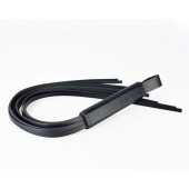 Черная кожаная плеть  Клео  - 60 см. - Sitabella - купить с доставкой в Северске