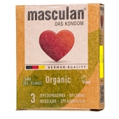Экологически чистые презервативы Masculan Organic - 3 шт. - Masculan - купить с доставкой в Северске