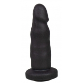 Черная реалистичная насадка-фаллоимитатор с головкой - 13 см. - LOVETOY (А-Полимер) - купить с доставкой в Северске