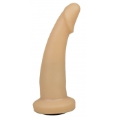Телесная гладкая насадка Harness - 14,7 см. - LOVETOY (А-Полимер) - купить с доставкой в Северске