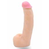 Телесная насадка Harness с коннектором - 19 см. - LOVETOY (А-Полимер) - купить с доставкой в Северске