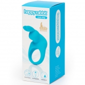 Голубое эрекционное виброкольцо Happy Rabbit Rechargeable Rabbit Cock Ring - Happy Rabbit - в Северске купить с доставкой