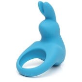 Голубое эрекционное виброкольцо Happy Rabbit Rechargeable Rabbit Cock Ring - Happy Rabbit - в Северске купить с доставкой