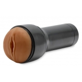 Коричневый мастурбатор-вагина Feel Stroker - Kiiroo - в Северске купить с доставкой