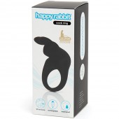 Черное эрекционное виброкольцо Happy Rabbit Rechargeable Rabbit Cock Ring - Happy Rabbit - в Северске купить с доставкой
