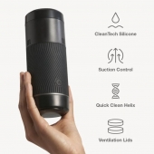 Черный мастурбатор с контролем всасывания Arcwave Pow Stroker - Arcwave - в Северске купить с доставкой