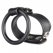 Двойное кольцо выносливости на пенис DUAL STAMINA RING - BlueLine - в Северске купить с доставкой