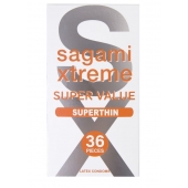 Ультратонкие презервативы Sagami Xtreme Superthin - 36 шт. - Sagami - купить с доставкой в Северске