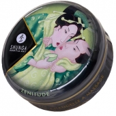 Массажная свеча Exotic Green Tea с ароматом зелёного чая - 30 мл. - Shunga - купить с доставкой в Северске