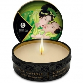 Массажная свеча Exotic Green Tea с ароматом зелёного чая - 30 мл. - Shunga - купить с доставкой в Северске