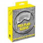 Прозрачная насадка на пенис Piss Play Sleeve для игр с мочеиспусканием - Orion - купить с доставкой в Северске