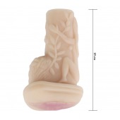 Реалистичный мастурбатор-вагина с вибрацией - LOVETOY (А-Полимер) - в Северске купить с доставкой