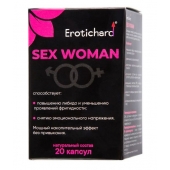 Капсулы для женщин Erotichard sex woman - 20 капсул (0,370 гр.) - Erotic Hard - купить с доставкой в Северске