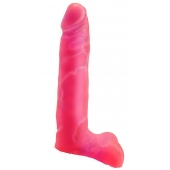 Розовая насадка-фаллос для трусиков Harness - 16,5 см. - LOVETOY (А-Полимер) - купить с доставкой в Северске