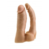 Двойная насадка для страпона Харнесс - 15 см. - LOVETOY (А-Полимер) - купить с доставкой в Северске