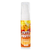 Интимный гель на водной основе Tutti-Frutti  Ванильный пудинг  - 30 гр. - Биоритм - купить с доставкой в Северске