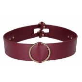 Бордовый ремень Halo Waist Belt - размер L-XL - Shots Media BV - купить с доставкой в Северске