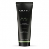 Массажный легкий крем WICKED Sage plus Sea Salt - 120 мл. - Wicked - купить с доставкой в Северске
