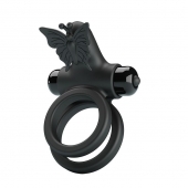 Черное эрекционное виброкольцо Passionate Ring IX - Baile - в Северске купить с доставкой
