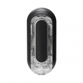 Черный мастурбатор Tenga Flip Zero Gravity с вибрацией - Tenga - в Северске купить с доставкой