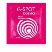 Стимулирующий интимный крем для женщин Cosmo G-spot - 2 гр. - Биоритм - купить с доставкой в Северске