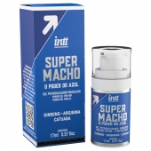 Мужской стимулирующий гель Super Macho - 17 мл. - INTT - купить с доставкой в Северске