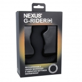 Черный вибромассажер простаты Nexus G-Rider+ - 12,6 см. - Nexus Range - в Северске купить с доставкой