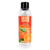 Массажное масло Sexy Sweet Fresh Orange с ароматом апельсина и феромонами - 75 мл. - Биоритм - купить с доставкой в Северске