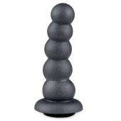 Серая насадка-ёлочка PLATINUM 4,5’’ - 12,5 см. - LOVETOY (А-Полимер) - купить с доставкой в Северске