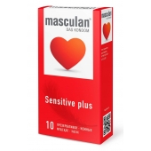 Презервативы Masculan Sensitive plus - 10 шт. - Masculan - купить с доставкой в Северске