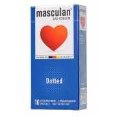 Презервативы с пупырышками Masculan Dotted - 10 шт. - Masculan - купить с доставкой в Северске