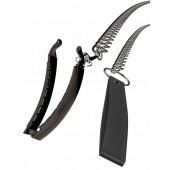 Зажим для половых губ с поводком Pussy Clamp With A Leash - Orion - купить с доставкой в Северске