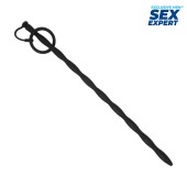 Черный стимулятор уретры Sex Expert - Sex Expert - купить с доставкой в Северске