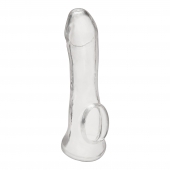 Прозрачная насадка на пенис Transparent Penis Enhancing Sleeve Extension - 15,9 см. - BlueLine - в Северске купить с доставкой