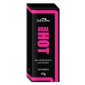 Гель для оральных ласк Oral Hot с согревающим эффектом - 15 гр. - HotFlowers - купить с доставкой в Северске