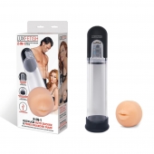 Автоматическая вакуумная помпа-мастурбатор Blowjob Auto Sucker Penis Enlarger Pump - Lux Fetish - в Северске купить с доставкой