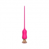 Розовый тонкий стимулятор Nipple Vibrator - 23 см. - I-MOON - купить с доставкой в Северске