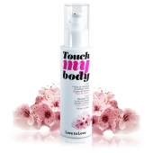 Силиконовый лубрикант 2-в-1 Touch My Body с ароматом вишнёвого цвета - 100 мл. - Love to Love - купить с доставкой в Северске