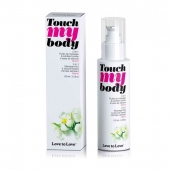 Силиконовый лубрикант 2-в-1 Touch My Body с ароматом моной - 100 мл. - Love to Love - купить с доставкой в Северске