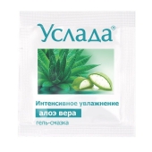 Гель-смазка «Услада с алоэ» - 3 гр. - Биоритм - купить с доставкой в Северске