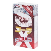 Ароматизированные презервативы Sagami Xtreme COLA - 10 шт. - Sagami - купить с доставкой в Северске