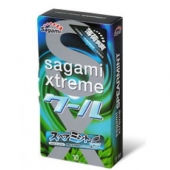 Презервативы Sagami Xtreme Mint с ароматом мяты - 10 шт. - Sagami - купить с доставкой в Северске